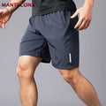 3XL Quick Dry Jogging Fitness Shorts Men Summer Sports Bottoms Thin Breathable Beach Short Pants Male Running Shorts …
