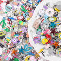 50 — 100Pcs Mixed loading Bracelet Charms Jewelry Making Charms Assorted silver Plated Enamel Pendants for DIY Neckla…
