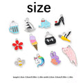 50 — 100Pcs Mixed loading Bracelet Charms Jewelry Making Charms Assorted silver Plated Enamel Pendants for DIY Neckla…
