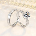 925 Sterling Silver Couple Ring Fashion AAA Zircon High Quality For Women Men Rings Wedding Fine Jewelry Accessories …