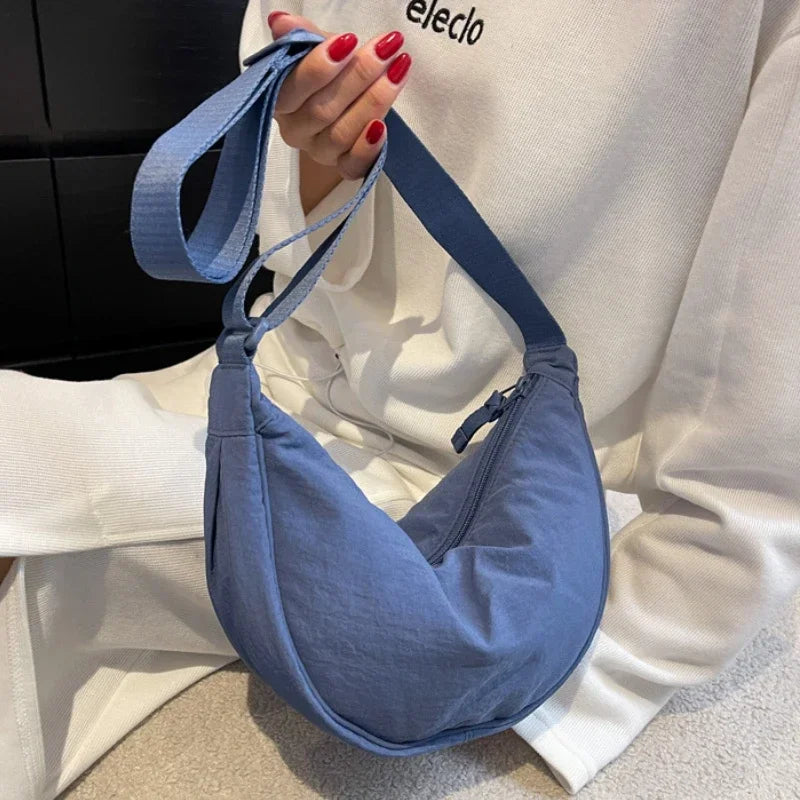 Convenient casual nylon women's crossbody bag shoulder bag large capacity handbag women's travel shopping bag women's…