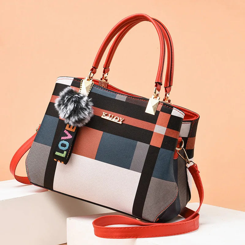 Elegant Designer Handbags Women Bags Messenger PU Leather Crossbody Bags Hairball tassen Girls Shoulder Bag Top-hand …