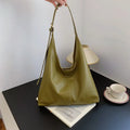 HOMEFISH New Tote bag hand bill of lading shoulder women's bag retro simple large bag Tote bag