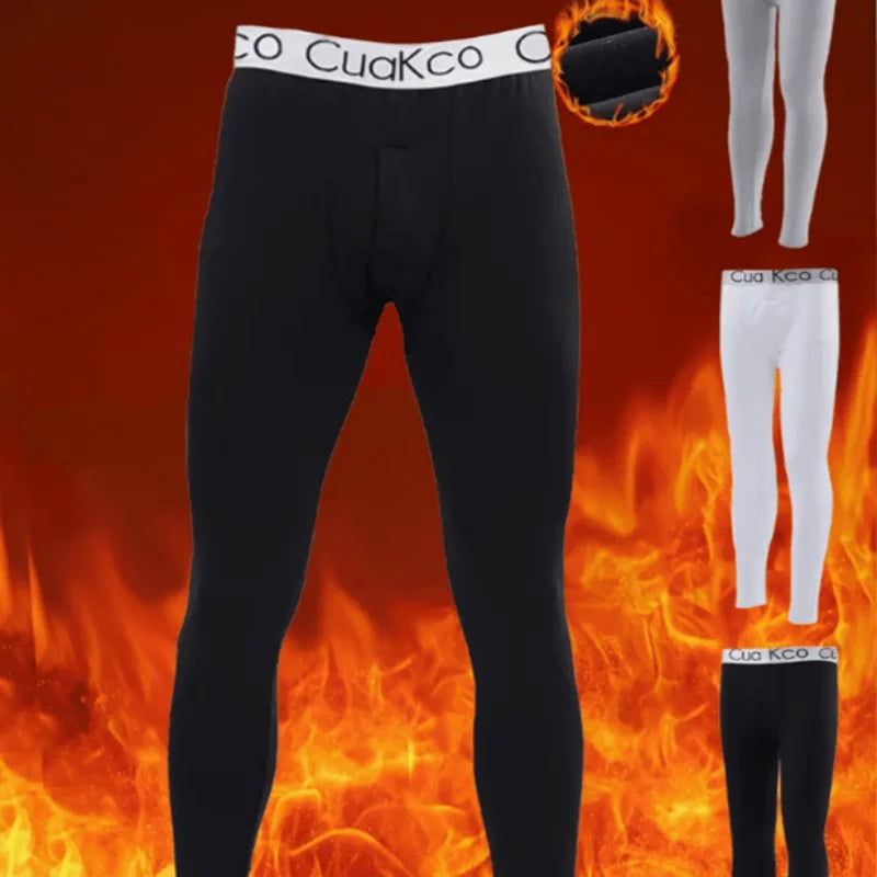 Men's warm pants slim fit tight pants, thickened and not easily faded independent wear high-end German velvet men's w…