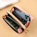 New Korean Women’s Mid-Size Wallet Bag – Convertible Shoulder Clutch with Coin Purse, Multifunctional Design
