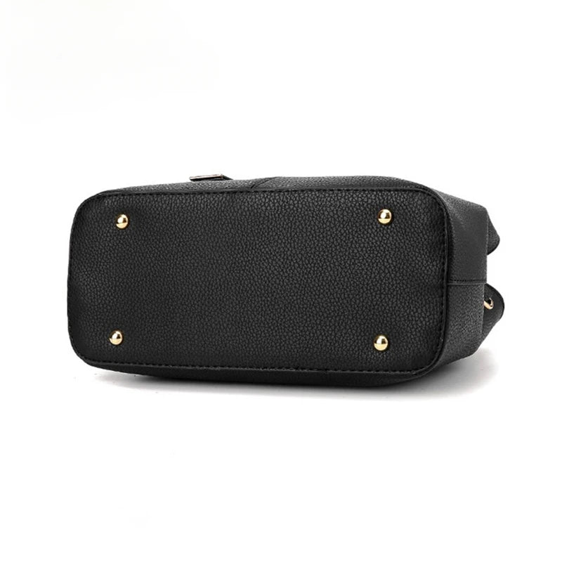 New luxury women's leather bag, well-known designer brand handbag, women's handbag wallet, fashionable shoulder bag